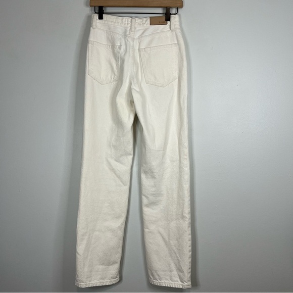Rails Topanga Straight Leg Ecru High Rise Jeans size 26 - Picture 3 of 10